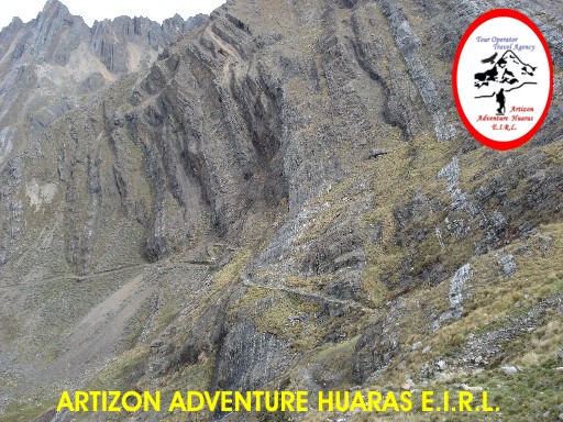 Vista desde Yanashallash - Trekking Cordillera Blanca